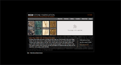 Desktop Screenshot of mgmstonefabrication.com
