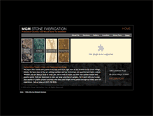 Tablet Screenshot of mgmstonefabrication.com